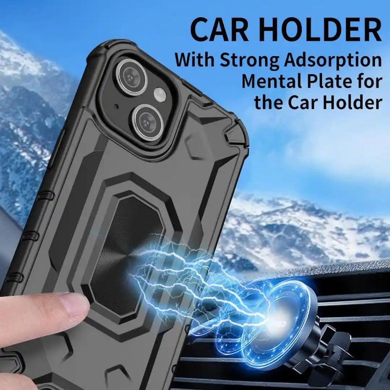 MAG Robot -  Back Case for iPhone 15 - 6.1 Inches - (INR 299 For Prepaid Orders Only)