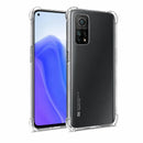 nPlusOne clear TPU back cover fitted on Mi 10T 5G