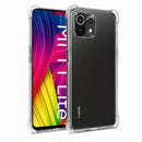 nPlusOne clear TPU back cover fitted on Mi 11 Lite 5G
