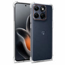 nPlusOne clear TPU back cover fitted on Motorola Edge 70 Fusion 5G