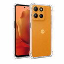nPlusOne clear TPU back cover fitted on Motorola G15 4G