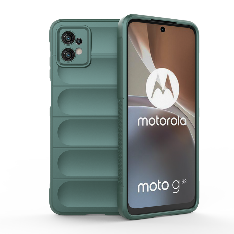 Shield Silicone - Mobile Back Cover for Motorola Moto G32 - 6.5 Inches