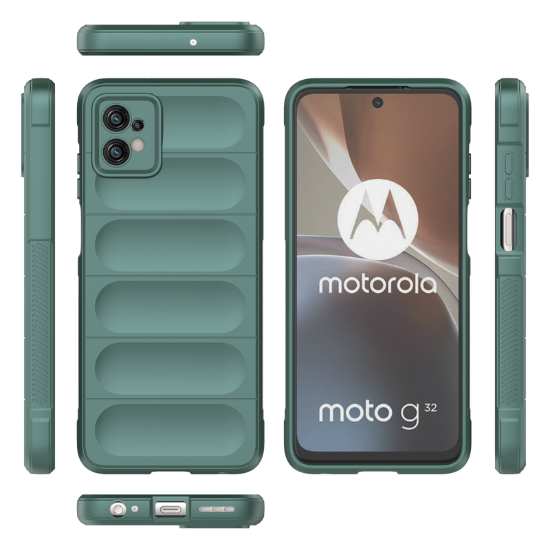 Shield Silicone - Mobile Back Cover for Motorola Moto G32 - 6.5 Inches