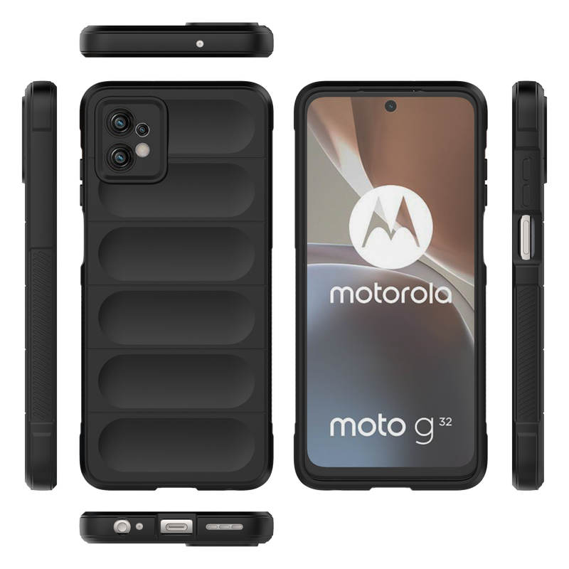 Shield Silicone - Mobile Back Cover for Motorola Moto G32 - 6.5 Inches