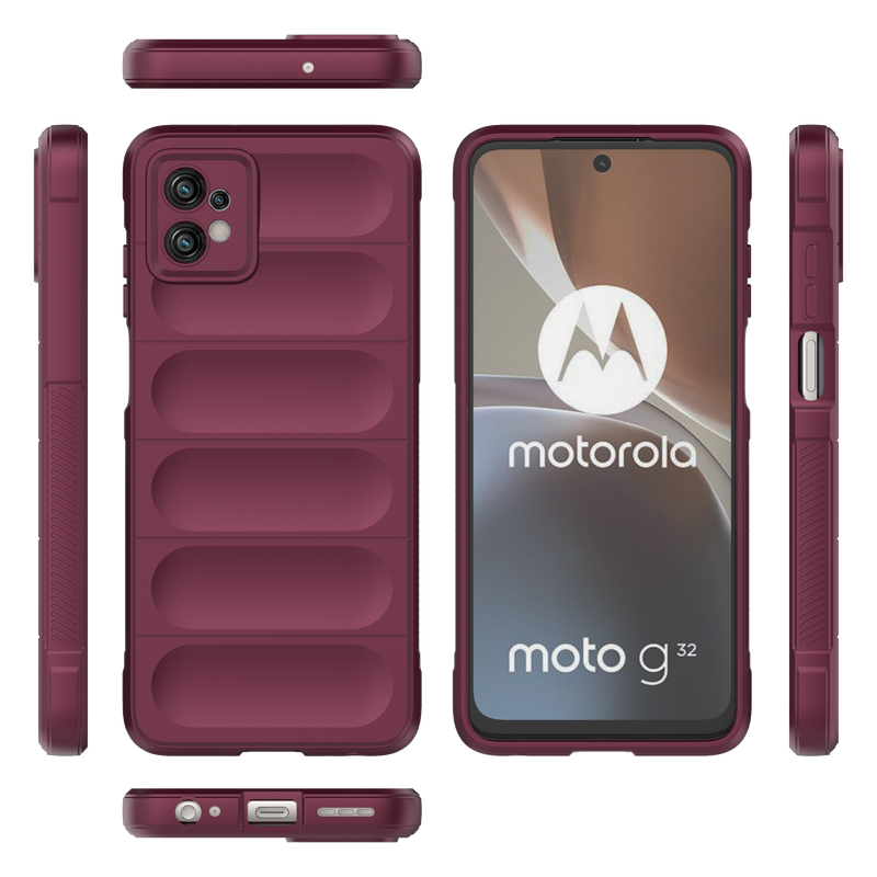Shield Silicone - Mobile Back Cover for Motorola Moto G32 - 6.5 Inches