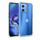 nPlusOne clear TPU back cover fitted on Motorola G54 4G