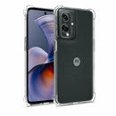 nPlusOne clear TPU back cover fitted on Motorola G55 4G
