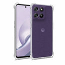 nPlusOne clear TPU back cover fitted on Motorola G67 Power 5G