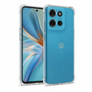 nPlusOne clear TPU back cover fitted on Motorola G75 5G