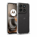 nPlusOne clear TPU back cover fitted on Motorola G77 5G
