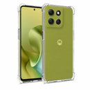 nPlusOne clear TPU back cover fitted on Motorola G86 Power 5G