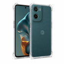 nPlusOne clear TPU back cover fitted on Motorola M05 4G