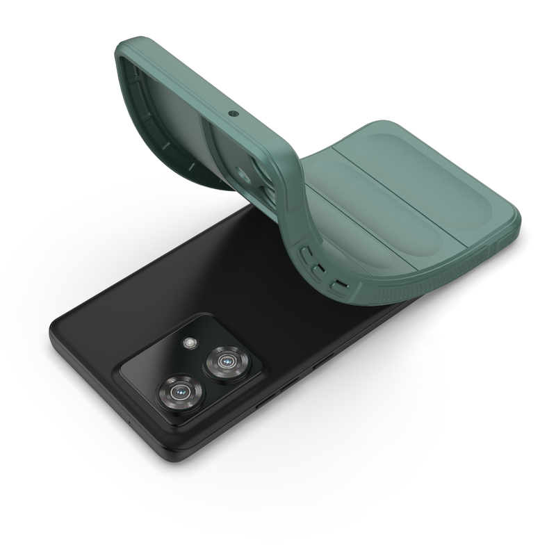 Shield Silicone - Mobile Back Cover for Motorola Moto Edge 40 Neo 5G - 6.55 Inches - (INR 159 Only for prepaid orders)