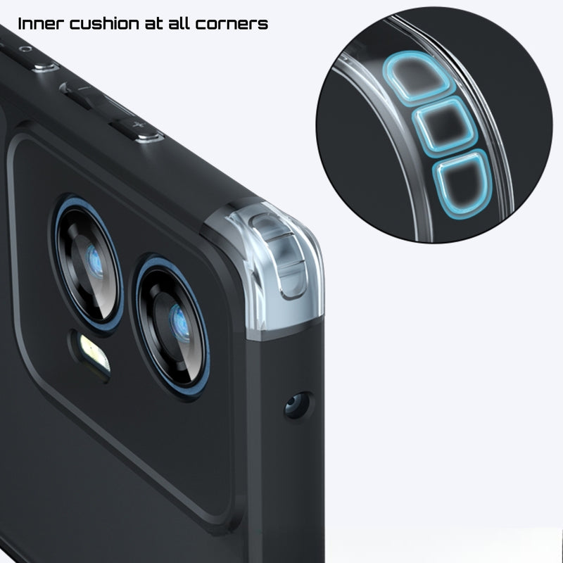 X Series Classic - Mobile Back Case for Motorola Edge 50 Fusion 5G - 6.7 Inches
