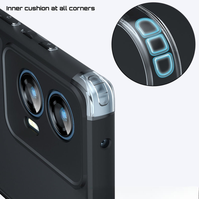 X Series Classic - mOBILE bACK cASE for Motorola Edge 50 Fusion 5G - 6.7 Inches