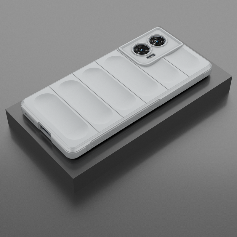 Shield Silicone - Mobile Back Cover for Motorola Edge 50 Fusion 5G - 6.7 Inches - (INR 159 Only for prepaid orders)