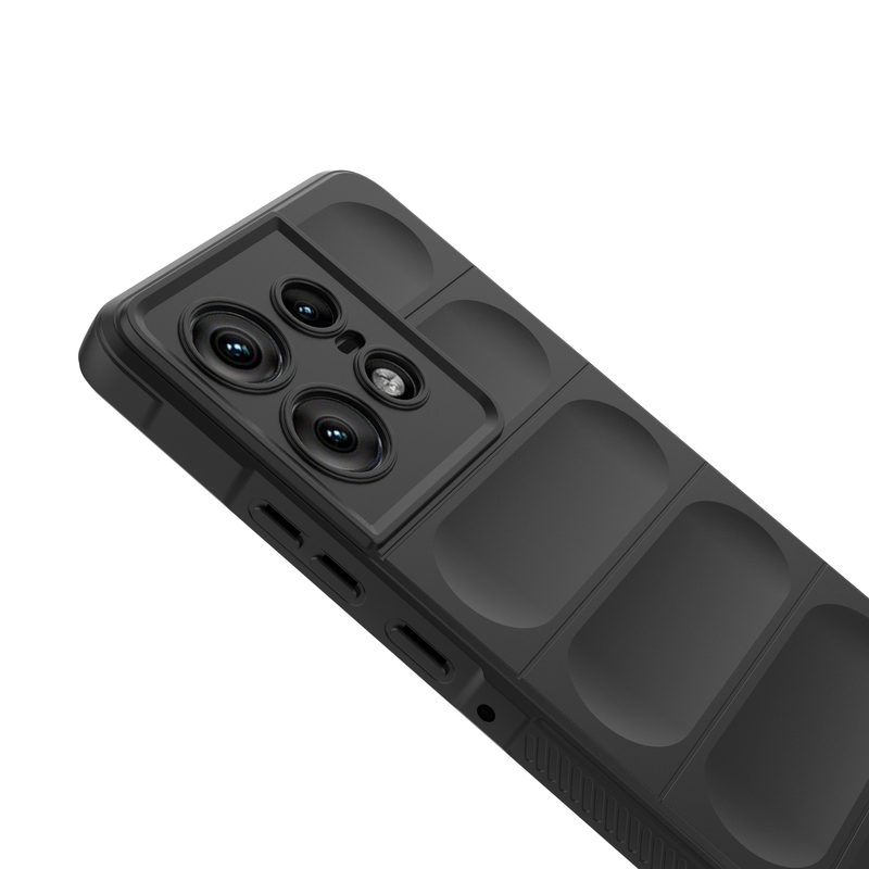 Shield Silicone - Mobile Back Cover for Motorola Moto Edge 50 Pro 5G - 6.7 Inches - (INR 159 Only for prepaid orders)