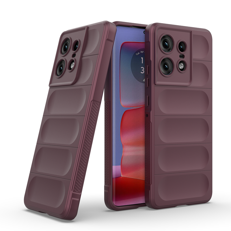 Shield Silicone - Mobile Back Cover for Motorola Moto Edge 50 Pro 5G - 6.7 Inches - (INR 159 Only for prepaid orders)