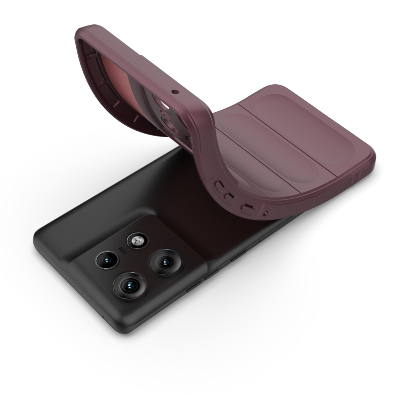Shield Silicone - Mobile Back Cover for Motorola Moto Edge 50 Pro 5G - 6.7 Inches - (INR 159 Only for prepaid orders)
