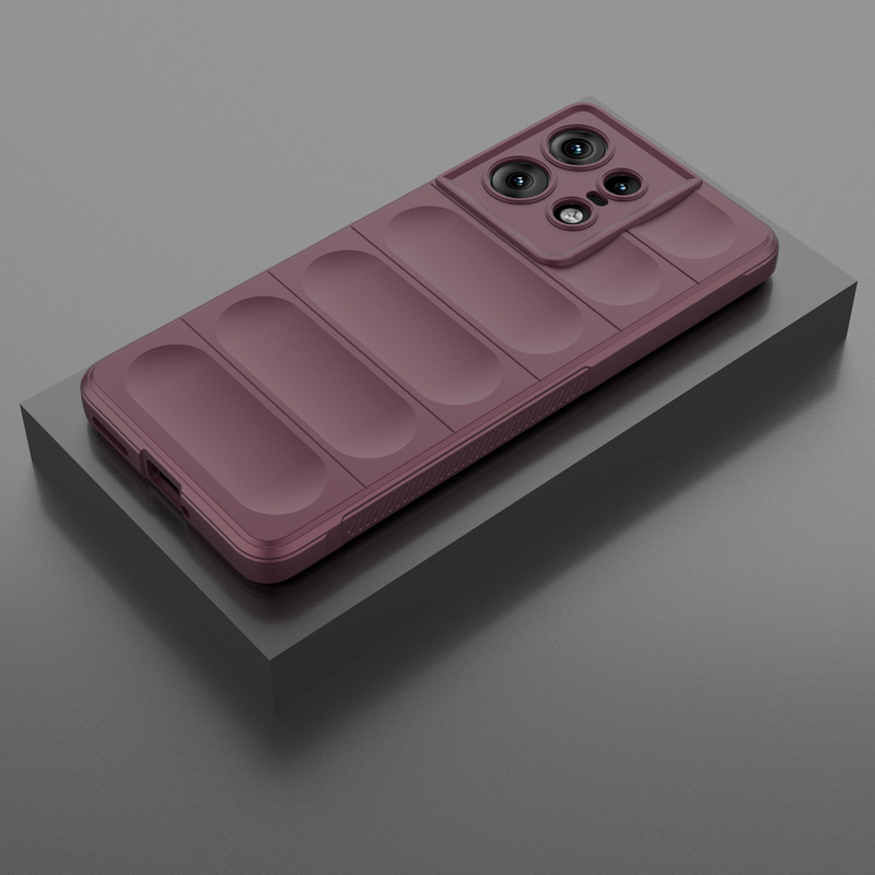 Shield Silicone - Mobile Back Cover for Motorola Moto Edge 50 Pro 5G - 6.7 Inches - (INR 159 Only for prepaid orders)