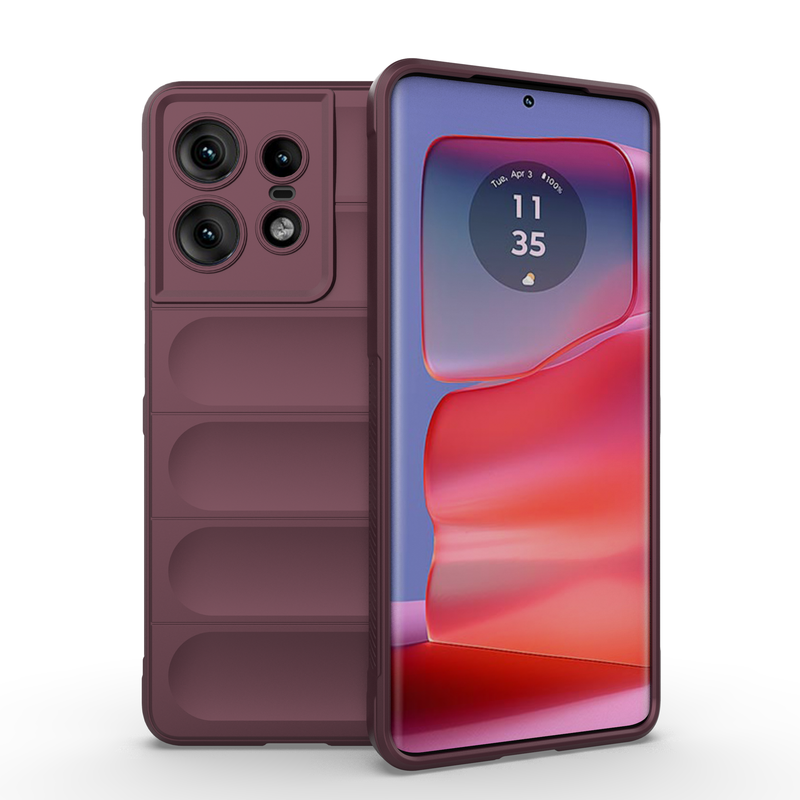 Shield Silicone - Mobile Back Cover for Motorola Moto Edge 50 Pro 5G - 6.7 Inches - (INR 159 Only for prepaid orders)