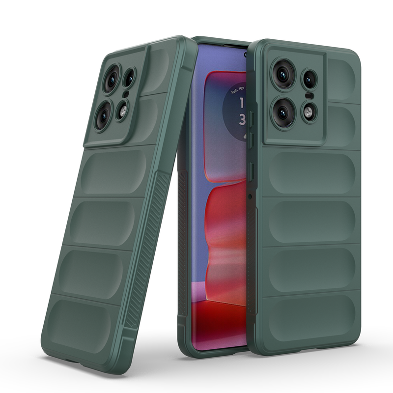 Shield Silicone - Mobile Back Cover for Motorola Moto Edge 50 Pro 5G - 6.7 Inches - (INR 159 Only for prepaid orders)