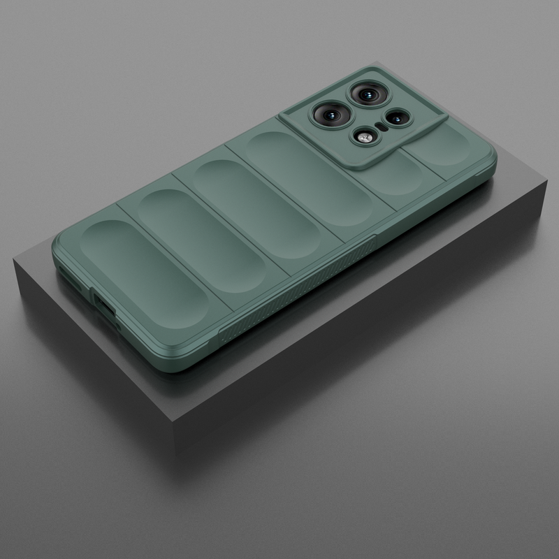 Shield Silicone - Mobile Back Cover for Motorola Moto Edge 50 Pro 5G - 6.7 Inches - (INR 159 Only for prepaid orders)
