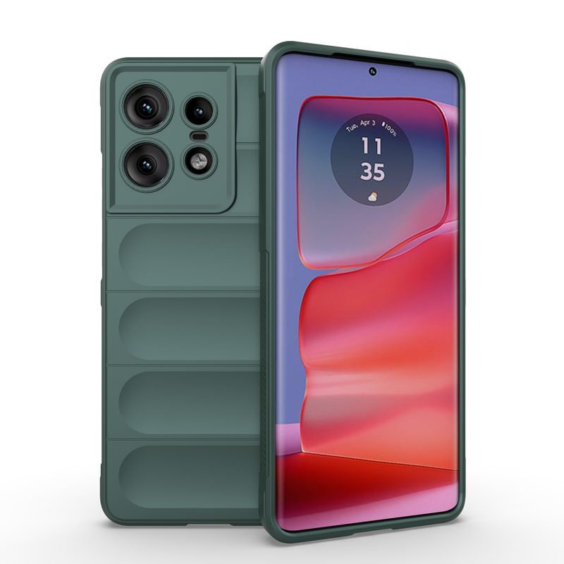 Shield Silicone - Mobile Back Cover for Motorola Moto Edge 50 Pro 5G - 6.7 Inches - (INR 159 Only for prepaid orders)