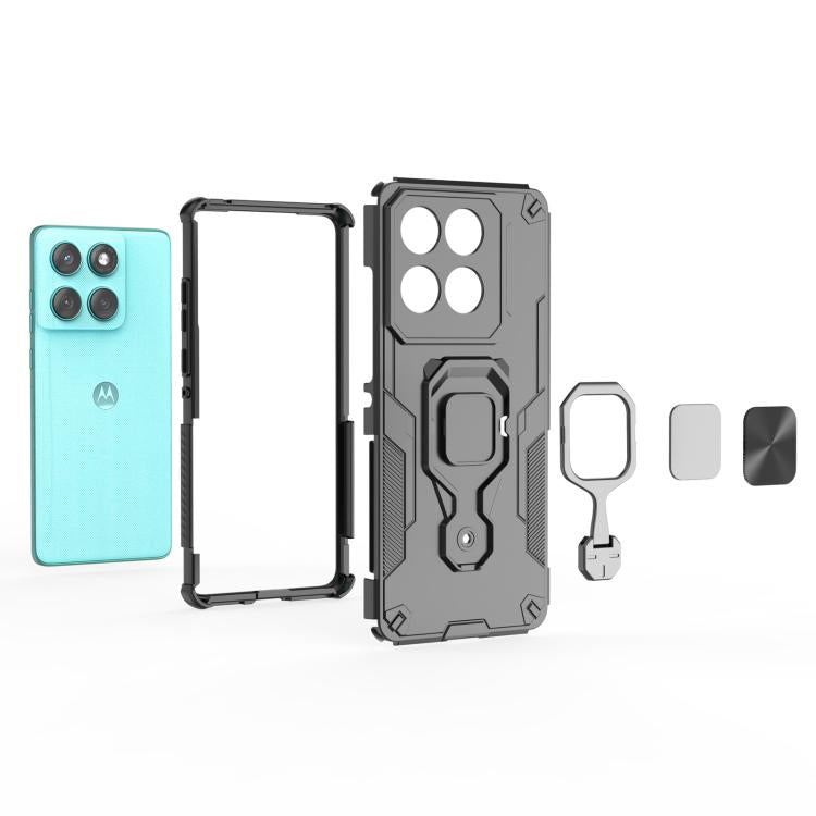 Classic Connect Robot - Back Cover for Motorola Edge 60 Fusion 5G - 6.67 Inches