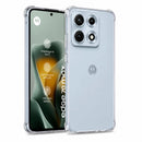 nPlusOne Clear TPU Back Cover for Motorola Edge 70 Max 5G (6.82") - Transparent Shockproof Slim Case
