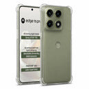 nPlusOne Clear TPU Back Cover for Motorola Edge 70 Pro 5G (6.8") - Transparent Shockproof Slim Case