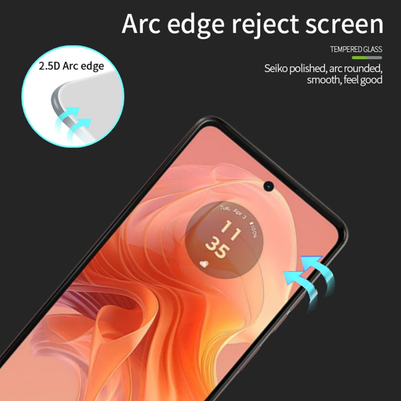 nPlusOne - 9H Tempered Glass for Motorola Moto G04 - 6.56 Inches