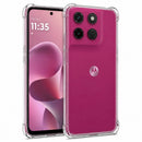 nPlusOne Clear TPU Back Cover for Motorola G37 5G (6.67") - Transparent Shockproof Slim Case