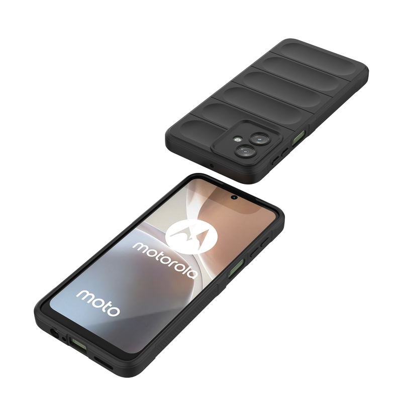 Shield Silicone - Mobile Back Cover for Motorola Moto G54 5G - 6.5 Inches - (INR 199 Only for Prepaid Orders)
