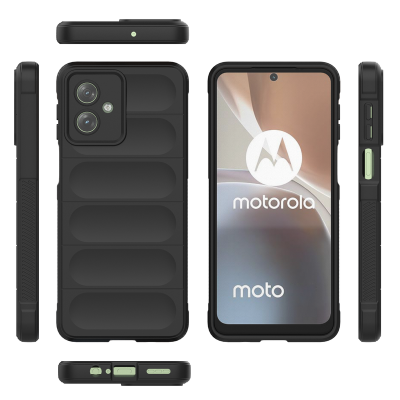 Shield Silicone - Mobile Back Cover for Motorola Moto G54 5G - 6.5 Inches - (INR 199 Only for Prepaid Orders)
