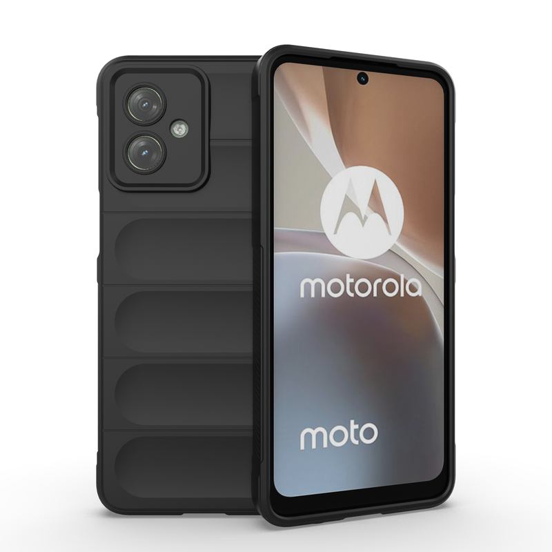 Shield Silicone - Mobile Back Cover for Motorola Moto G54 5G - 6.5 Inches - (INR 199 Only for Prepaid Orders)