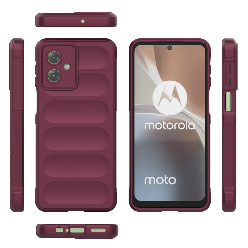 Shield Silicone - Mobile Back Cover for Motorola Moto G54 5G - 6.5 Inches - (INR 199 Only for Prepaid Orders)