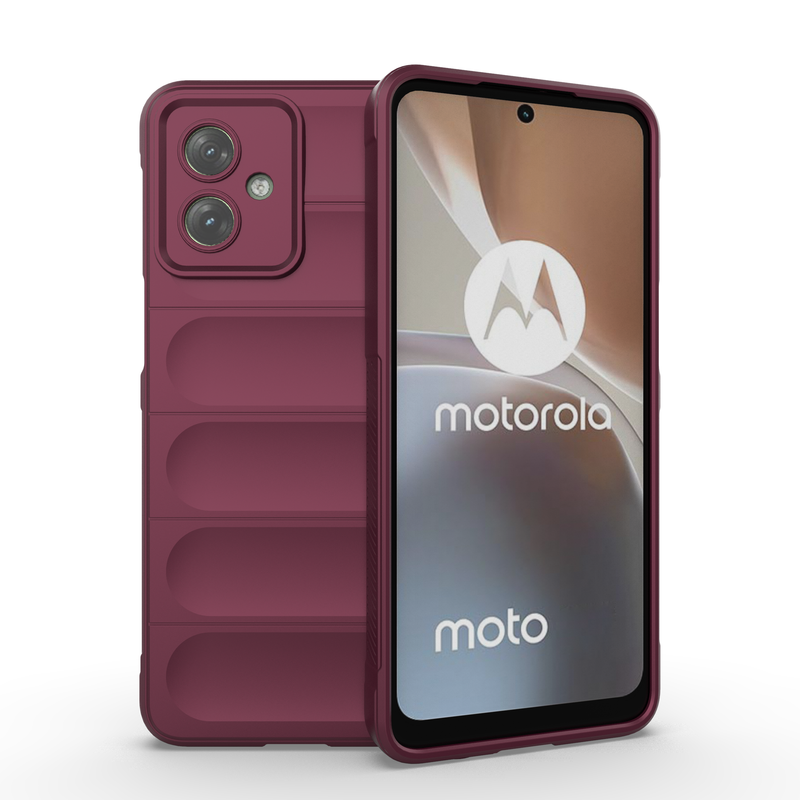 Shield Silicone - Mobile Back Cover for Motorola Moto G54 5G - 6.5 Inches - (INR 199 Only for Prepaid Orders)