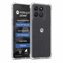 nPlusOne Clear TPU Back Cover for Moto G77 Power 5G (6.72") - Transparent Shockproof Slim Case