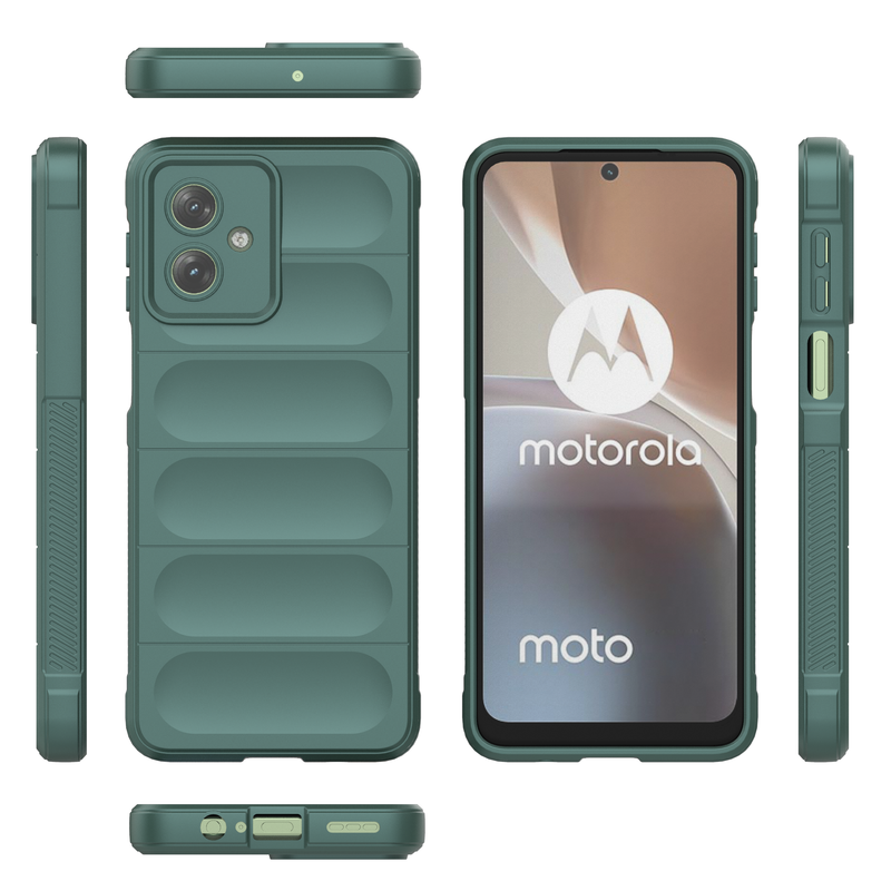 Shield Silicone - Mobile Back Cover for Motorola Moto G54 5G - 6.5 Inches - (INR 199 Only for Prepaid Orders)