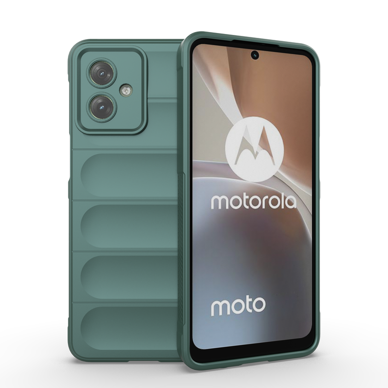 Shield Silicone - Mobile Back Cover for Motorola Moto G54 5G - 6.5 Inches - (INR 199 Only for Prepaid Orders)