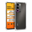 nPlusOne Clear TPU Back Cover for realme Narzo 100x 5G (6.81") - Transparent Shockproof Slim Case