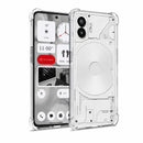 nPlusOne clear TPU back cover fitted on Nothing Phone 2 5G