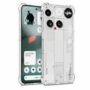 nPlusOne clear TPU back cover fitted on Nothing Phone 3 5G