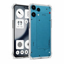 nPlusOne clear TPU back cover fitted on Nothing Phone 3A Lite 5G