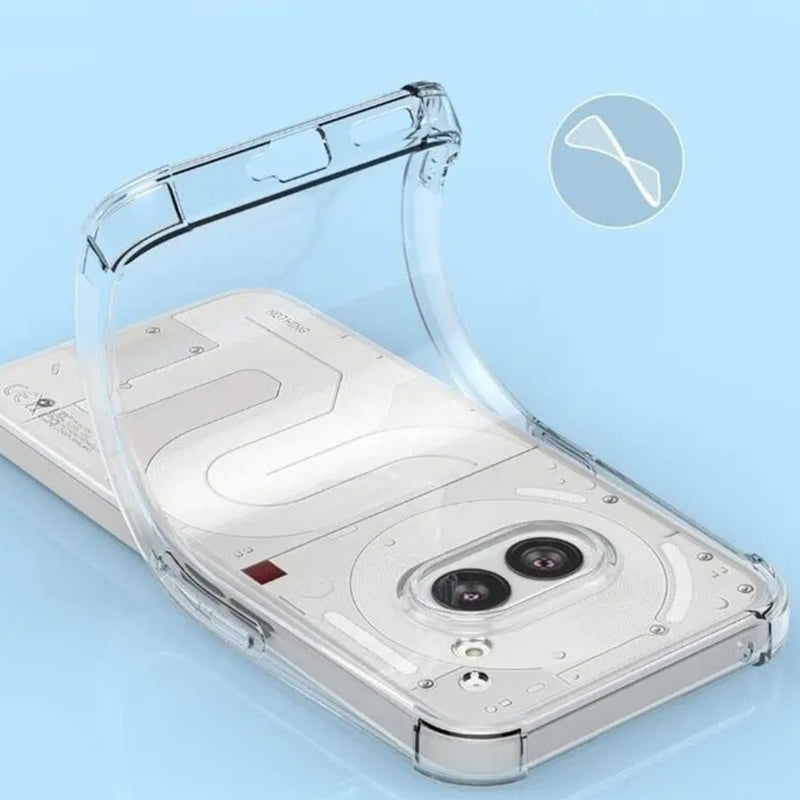 nPlusOne - Bumper Light Weight Back Case for Nothing Phone (2A) - 6.7 Inches