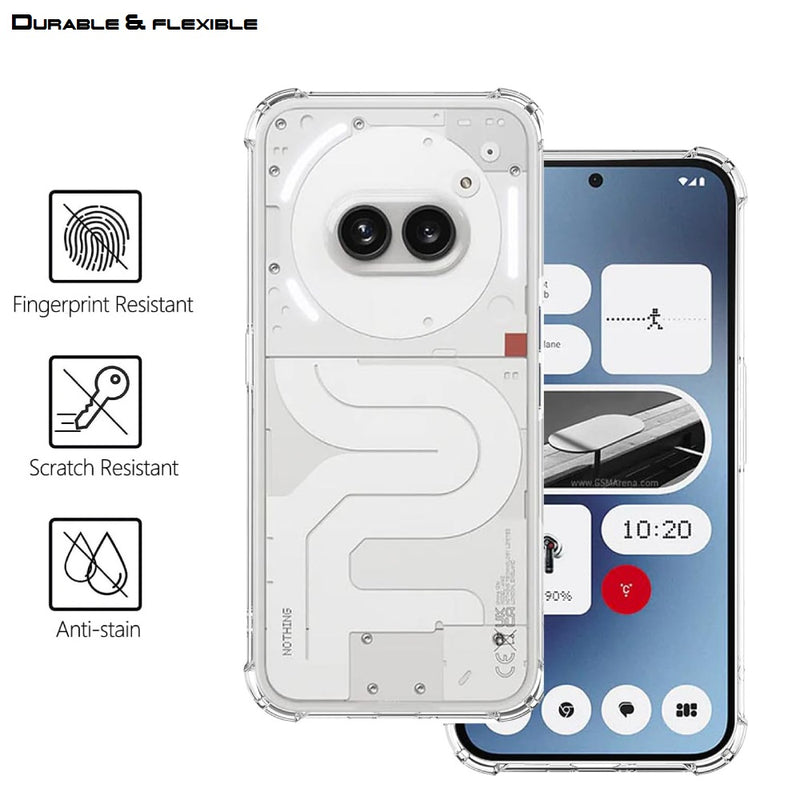 nPlusOne - Bumper Light Weight Back Case for Nothing Phone (2A) - 6.7 Inches