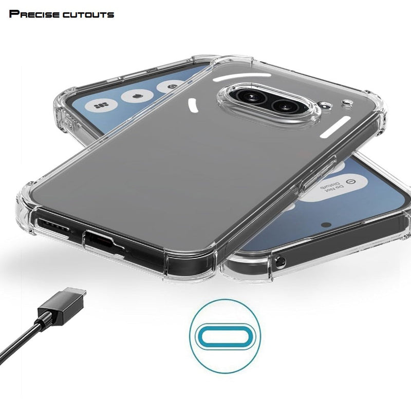 nPlusOne - Bumper Light Weight Back Case for Nothing Phone (2a) Plus - 6.7 Inches