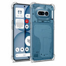 nPlusOne Clear TPU Back Cover for Nothing Phone 4a (6.78") - Transparent Shockproof Slim Case