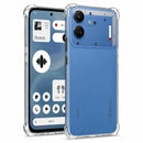 nPlusOne Clear TPU Back Cover for Nothing Phone 4b (6.77") - Transparent Shockproof Slim Case